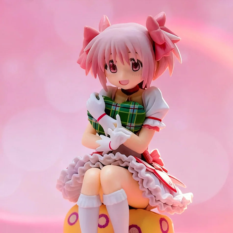 New Arrival Magical Girl Madoka Anime Movie Merch | Cute Noodle Stopper - Collectible Series Figurine, Desktop Decoration