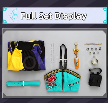 【Last Batch】IN STOCK Rumii Zoeyy Miraa Cosplay Costume【XS-3XL】DokiDoki-R Women Yellow Suit Rumii Miraa Costume Plus Size