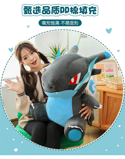 Pokemon Z-A Plush Pikachu Mega Charizard X Doll Charmander Charmeleon Toy Venusaur Bulbasaur Ivysaur