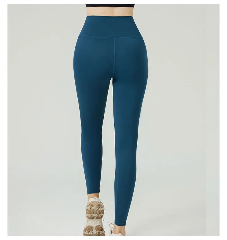 The Codex Seamless Yoga Leggings for Women – Athletic Gym Workout Fitness Pants Tights