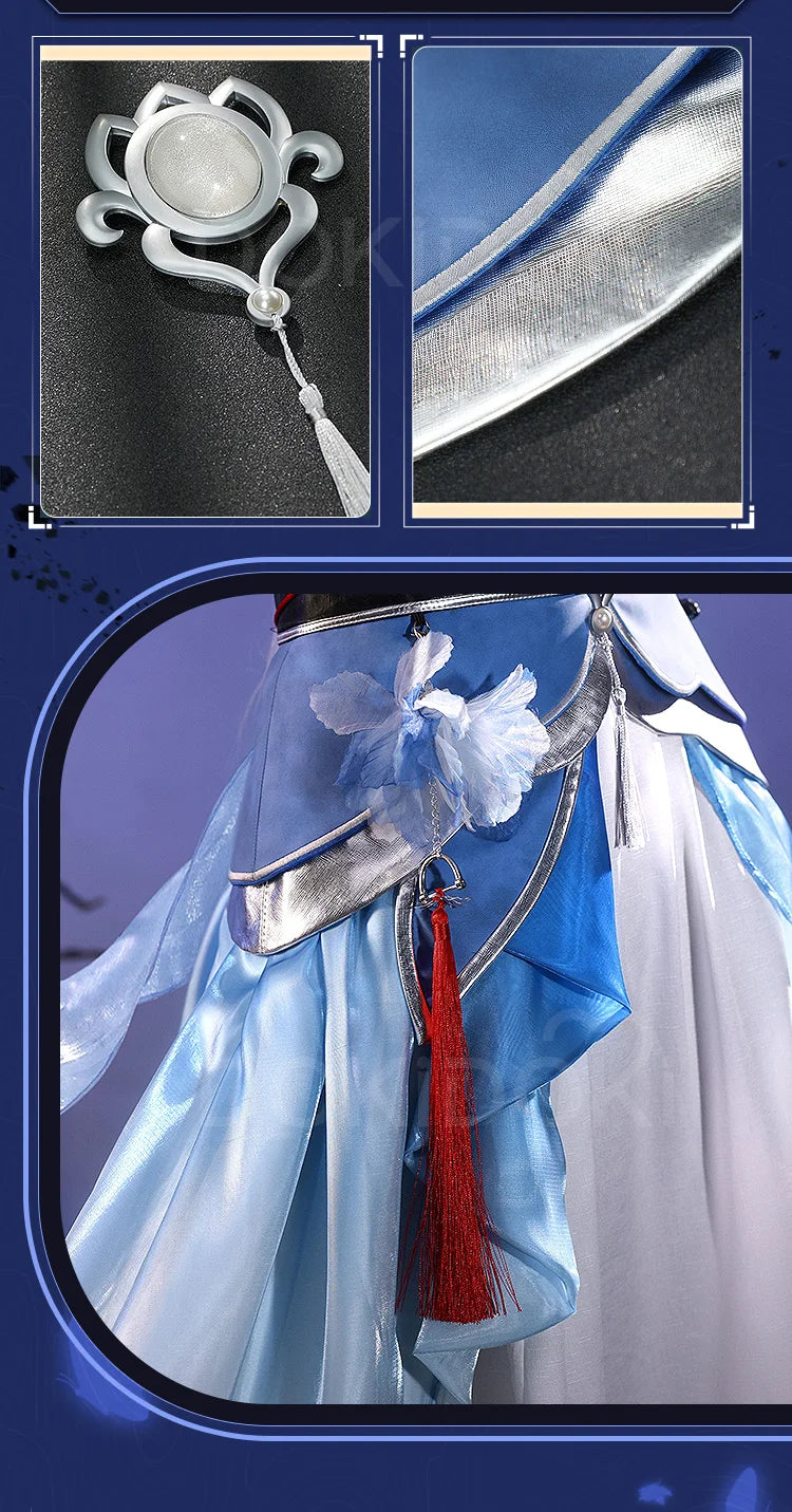 Jing Liu Doujin Cosplay Costume Game Honkai: Star Rail Cosplay DokiDoki-SR Jingliu Cosplay HSR Women Costume