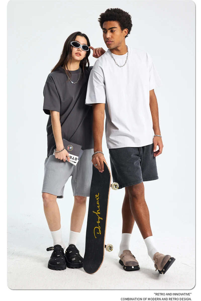 ZODF Fashion 2025 Summer Men Sorona T-Shirts Unisex Casual Cool Feeling Quick Dry O Neck 245gsm T Shirt Brand Tees HY1032