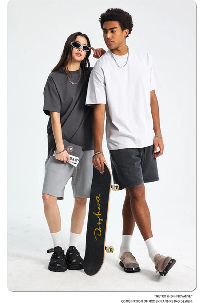 ZODF Fashion 2025 Summer Men Sorona T-Shirts Unisex Casual Cool Feeling Quick Dry O Neck 245gsm T Shirt Brand Tees HY1032