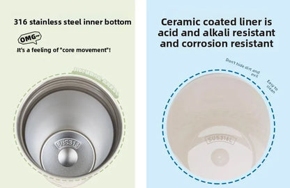 Disney Zootopia Coffee Mug Judy Nick 520ML 304 Stainless Insulated Cup Cartoon Thermos Cup Kids Student Water Cup Holiday Gift