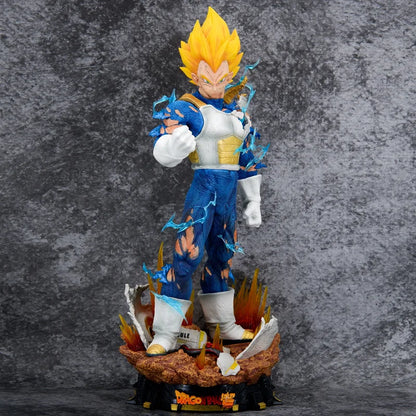 23cm Dragon Ball Anime Figures Demonize Vegeta Super SaiyanPvc Model Statue Doll Collection Decoration Ornaments Toys Gift