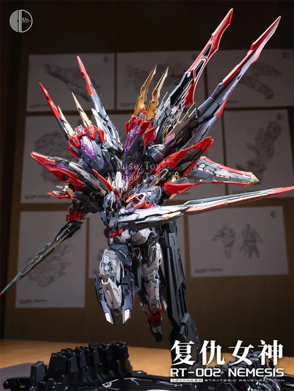 Infinite Dimension Strategic Revenge Titan RT-002 Nemesis 1/100 Scale Assembly Action Figure Model Toy Valentine’s Day