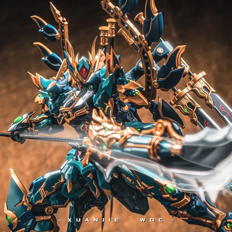 Limited Edition Zangdao Models Azure Dragon & Green Combat Version Articulated Four Symbols Mecha Collectible Toy Gift