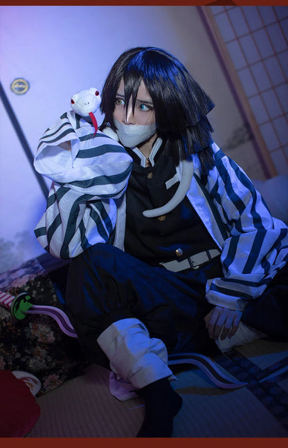 IN STOCK Iguroo Obanaii Cosplay Costume Anime DokiDoki-SR Snake Men Uniform Costume Iguroo Obanaii Cosplay