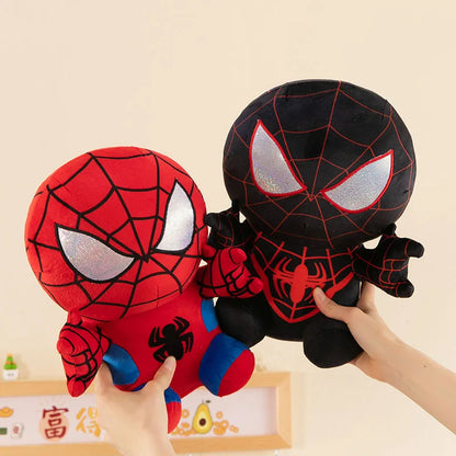 Spider Man Plush Dolls Toys 25/35/45CM Marvel Figure Model Plushies Stuffed Doll Home Room Decor Peluche Pillow Birthday Gifts