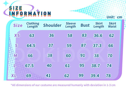 Mikuu Cosplay Costume DokiDoki-R Mikku Women Cute Winter Costume Snow Mikuu Cosplay