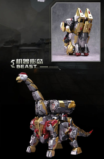 BRONTOSOLID TA-LYL004 Legendary Class Alloy Frame Metal Skeleton Action Figure Fully Poseable Mecha Warrior Assembly Model Gifts