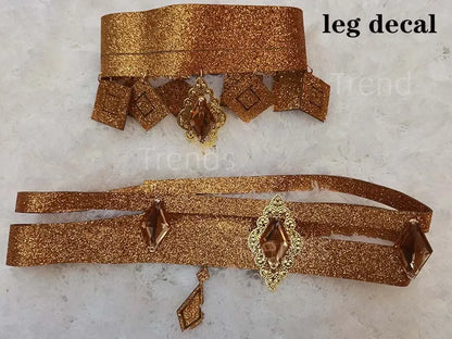 Genshin Impact Layla Cosplay Costume Set Adult Cotton Polyester