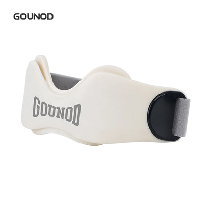 Patella Tendon Knee Strap for Pain Relief Elastic Silicone Stabilizer Brace with Patellar Ring Protection - BGD004-WH