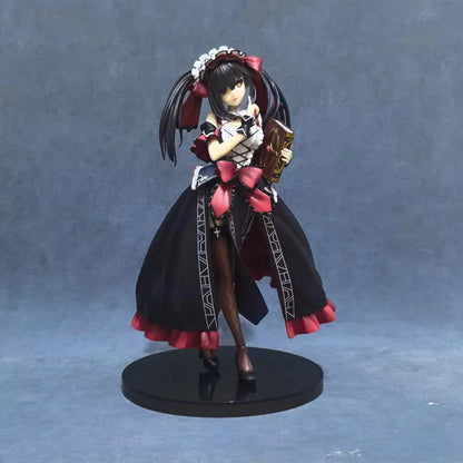 Date A Live Tokisaki Kurumi Shiguretei Nightmare Dress Standing Pose Anime Figure Boxed Collectible Model Decoration Ornament