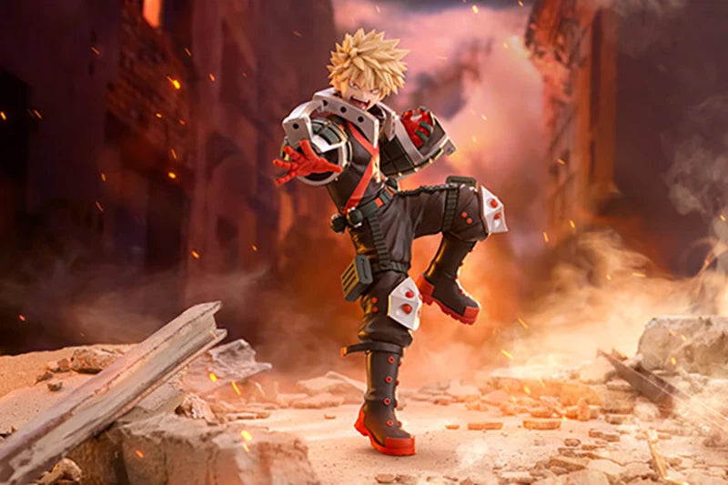 Bandai My Hero Academia Midoriya Izuku Bakugou Katsuki 21CM PVC Model