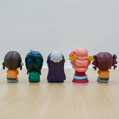 1/5PCS 9cm Kusuriya no Hitorigoto Anime Figure Q Version Maomao Action Figure Kawaii Jinshi Figurine PVC Collection Model Toys