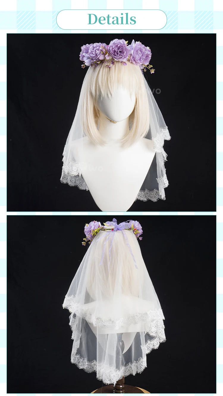 PRE SALE UWOWO Chii Cosplay Anime Chii Wedding Dress Cosplay Costume White Dress Halloween Costume