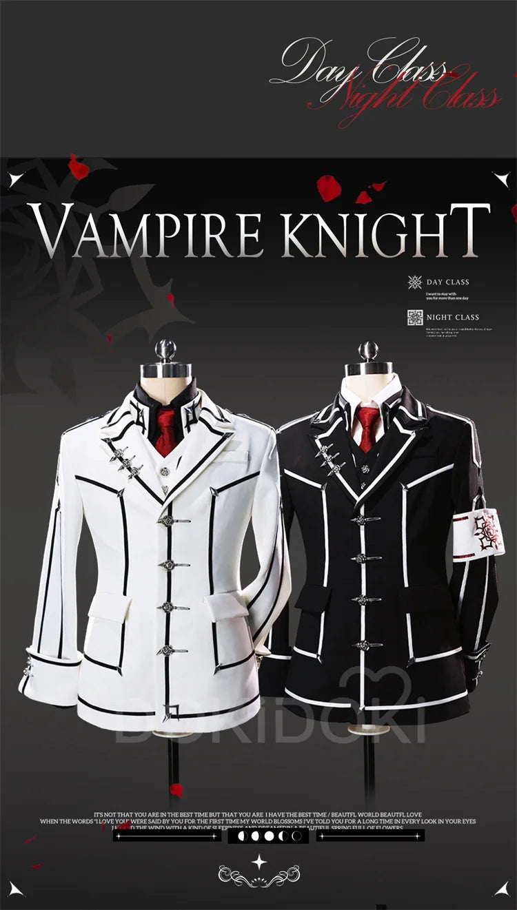 Clan Kaname Yuki Cross Cosplay Anime Vampire Knight DokiDoki-R Uniform Souen Ruka Zero Kiryu Cosplay