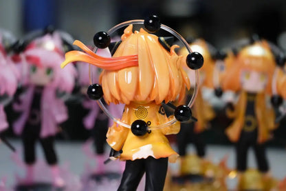 22cm Naruto Anime Figure Anya Forger Cos Rikudousennin Naruto Action Figurine Pvc Statue Collection Model Desk Decor Toys Gifts