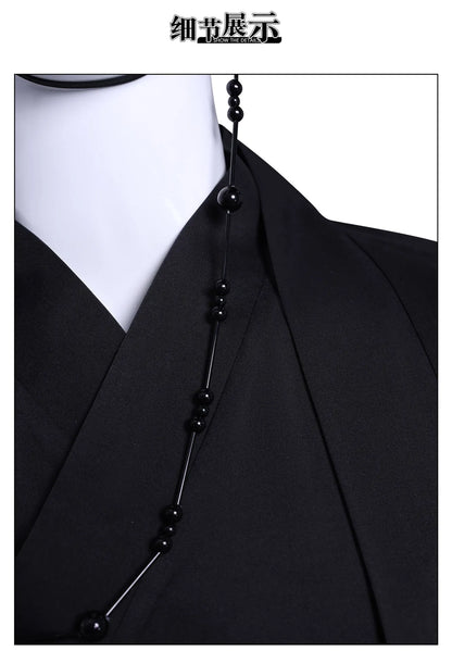 KPop Demon Hunters Saja Boys Cosplay Costume Jinu Saja Cosplay Black Robe Baby Abby Mystery Romance Outfit Halloween Women Men