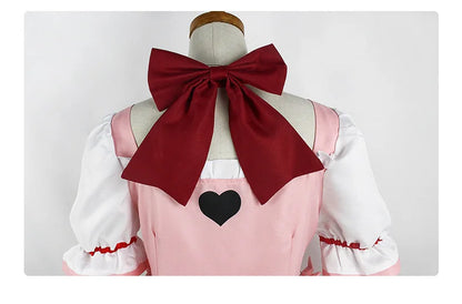 Puella Magi Madoka Magica Kaname Costume Set Cotton Polyester
