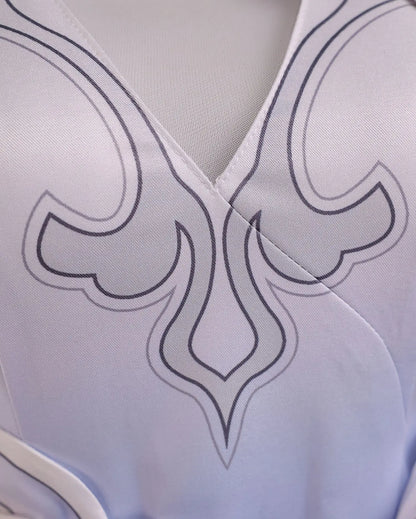 Honkai Star Rail Constance The Dahlia Cosplay Costume Wig Dress Uniform Hat Ever-Flame Mansion Halloween Party for Women Girls