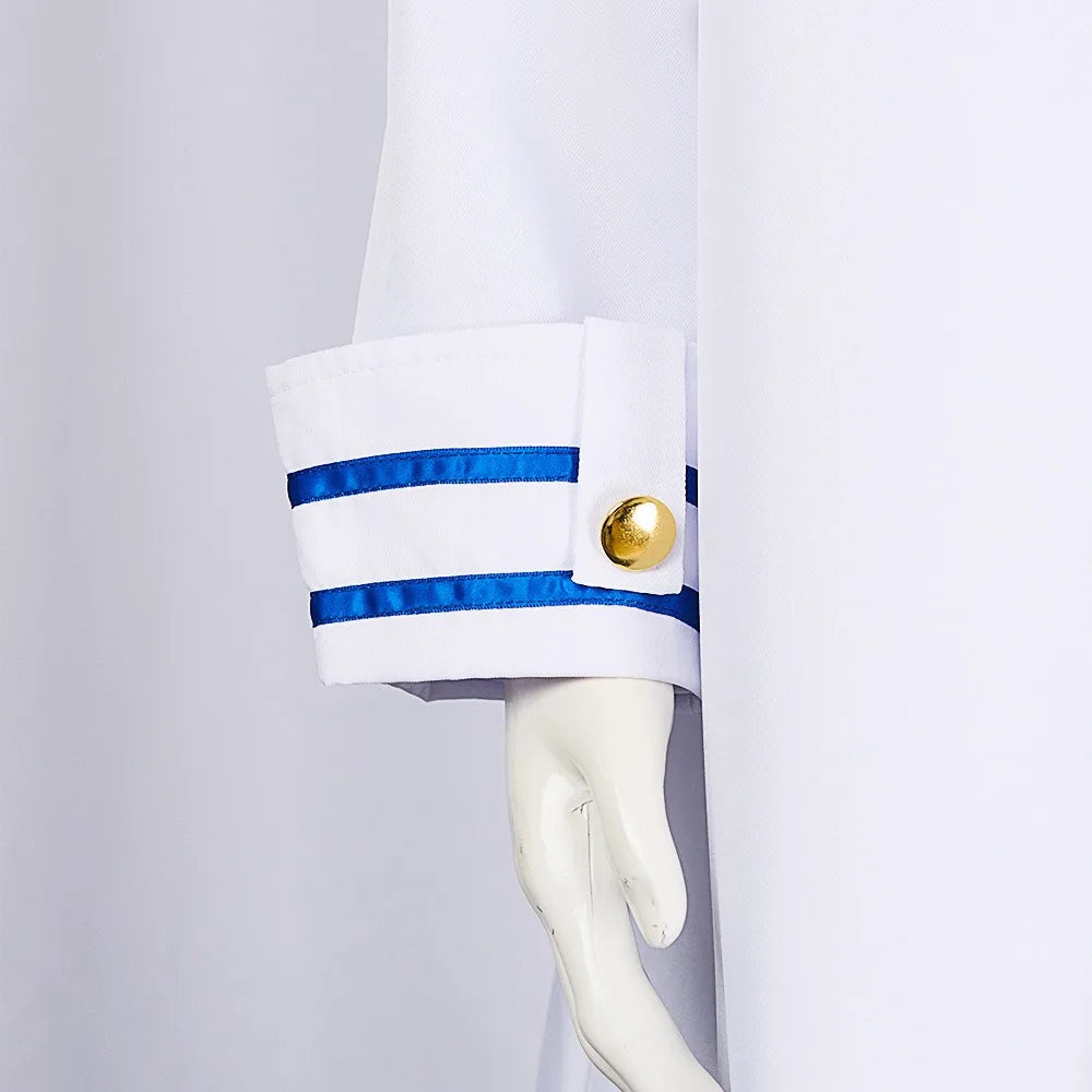 One Piece Koby Cosplay Costume Adult Polyester Uniform