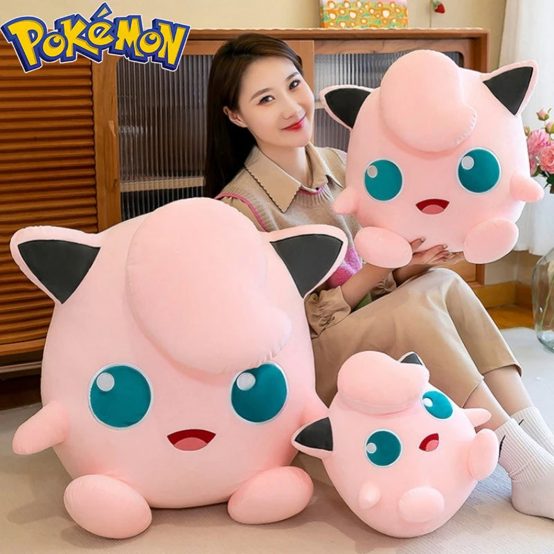 30/40/50CM Big Size Pokemon Jigglypuff Plush Kawaii Cartoon Anime Plushies Pillow Soft Doll Stuffed Plushies Children's Gifts