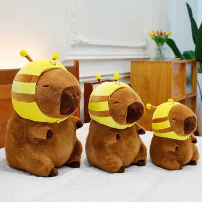50cm Capybara Plush Simulation Capibara Anime Fluffty Toy Cute Doll Stuffed Animals Soft Doll Plush  Children's Birthday Gifts