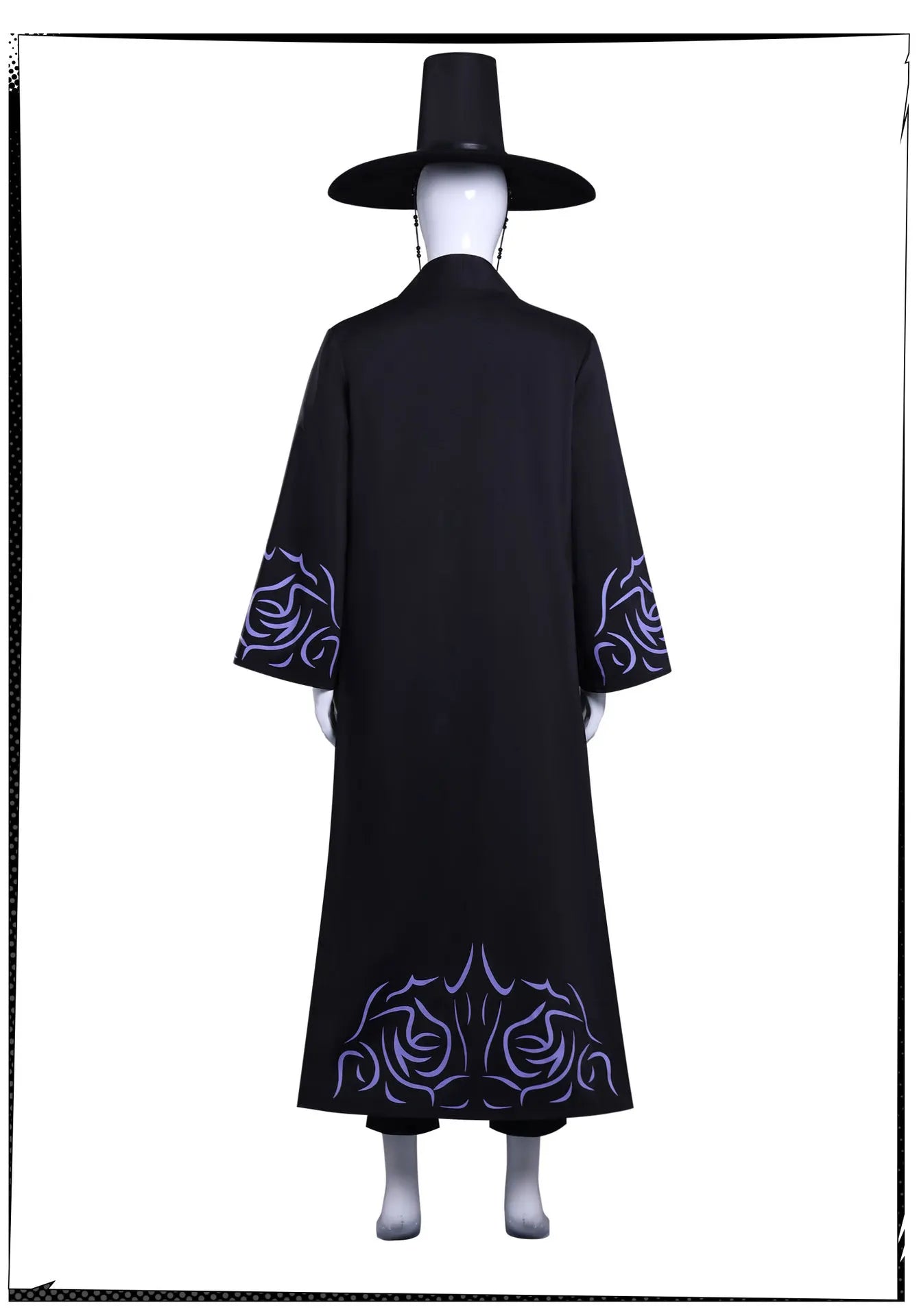 KPop Demon Hunters Saja Boys Cosplay Costume Jinu Saja Cosplay Black Robe Baby Abby Mystery Romance Outfit Halloween Women Men