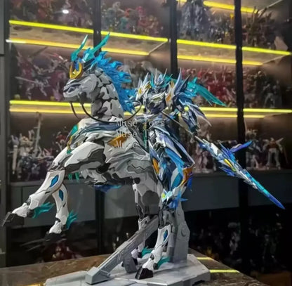 Motor Nuclear Mnp-Xh05 Zhao Yun Tianyou Star Dragon Gallbladder Tiger General Yulan White Horse Model Collection Gift