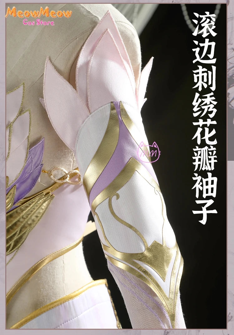 Soul Land Qian Renxue Cosplay Costume Set Polyester