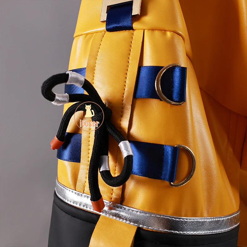 Zenless Zone Zero Ju Fufu Cosplay Costume Wig Uniform Jacket Shorts Pendant Yunkui Summit Halloween Party Women Girls Carnival