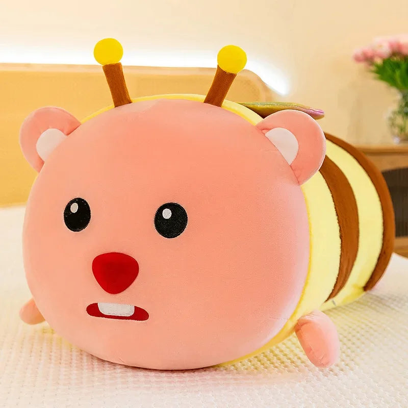 75CM Cute Soft Kawaii Honey Husky  Plush Toys Dog Stuffed Animals Long Pillow Doll for Kids Girlfriend Birthday Gift Home Decor