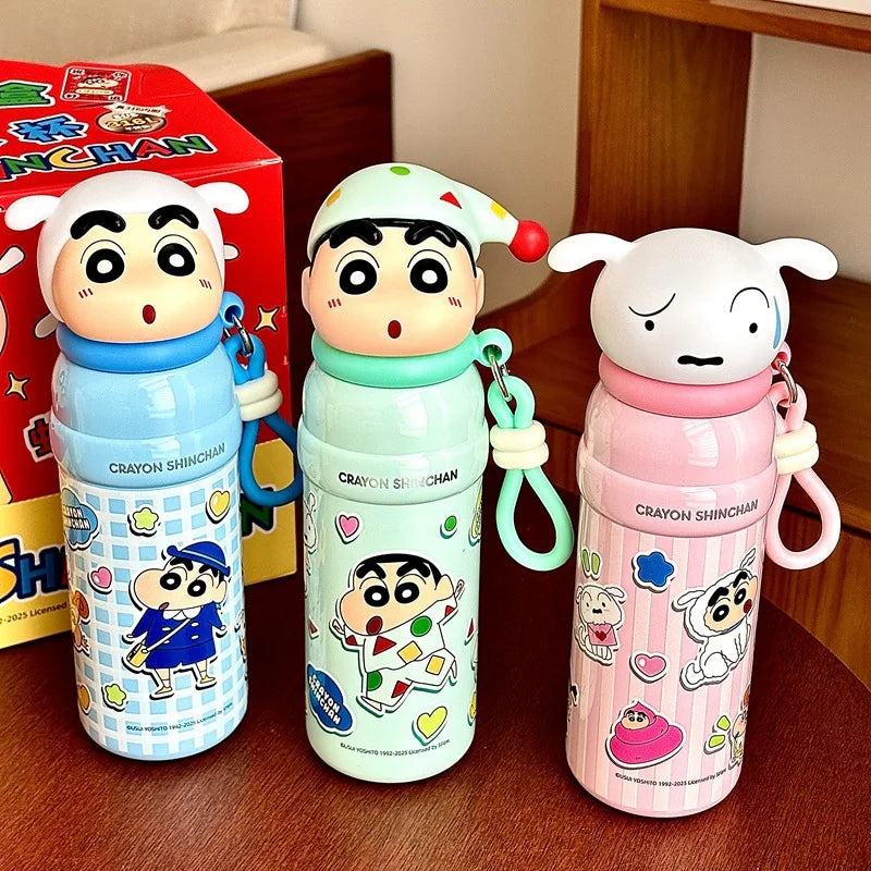 Original Crayon Xiaoxin Insulated Cup Blind Box Cute Large Capacity Portable Water Cup Christmas Surprise Girl Gift Mystery Box