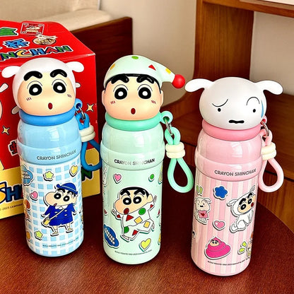 Original Crayon Xiaoxin Insulated Cup Blind Box Cute Large Capacity Portable Water Cup Christmas Surprise Girl Gift Mystery Box