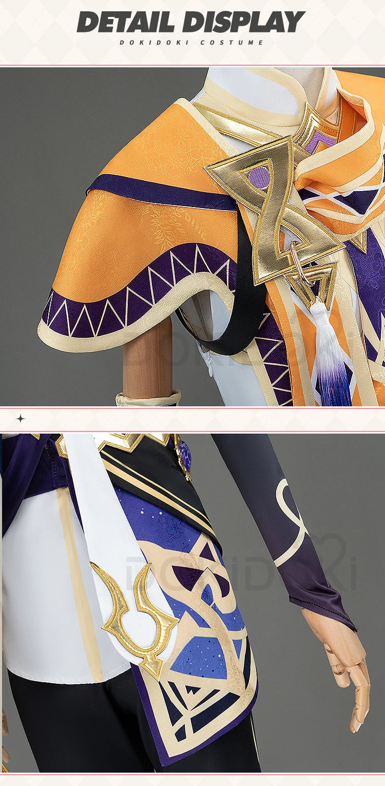 IN STOCK Sethos Cosplay Costume Game Genshin Impact【XS-3XL】DokiDoki-N Sumeru Sethos Cosplay Men Costume Plus Size