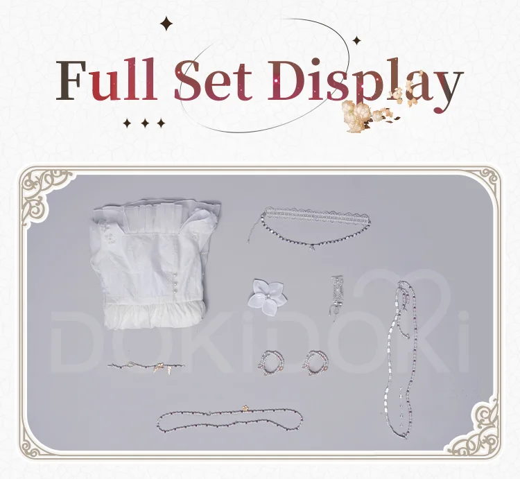 Mist Rose Xavier MC Cosplay Costume Love and Deepspace DokiDoki-R Protagonist Spring and Flowers Halloween