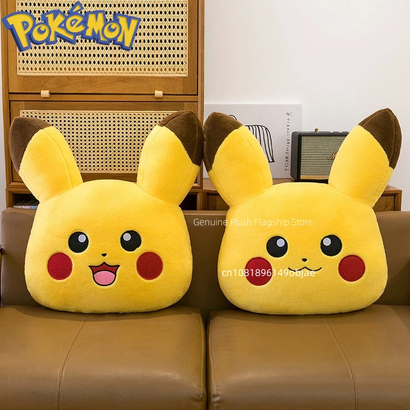 90cm Super Big Size Pokemon Pikachu Anime Plush Stuffed Doll Kawaii Room Decorated with Plushies Pillow Holiday Gifts