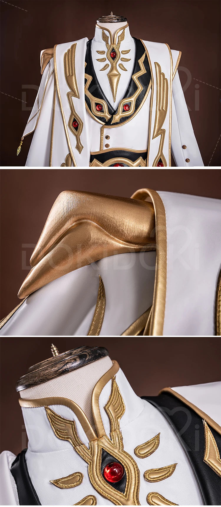 Lelouchh Lamperougee C Cosplay Anime Cosplay【XS-2XL】DokiDoki-R Halloween Men Emperor Women Queen Lelouchh Plus Size