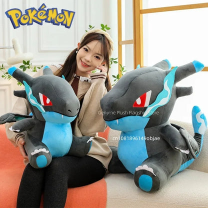 80cm Super Big Size Pokemon Charizard Anime Plush Stuffed Doll Room Decoration Plushies Children's Pillow Kawaii Ornaments Gifts