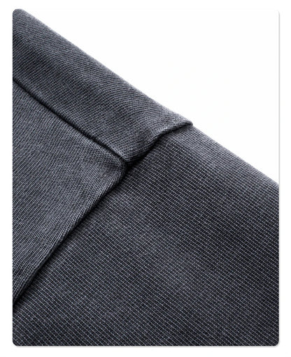 ZODF Retro Autumn Men Washed Cotton T-Shirts Unisex Loose Edge Fake 2-Piece 345gsm Full Sleeve O Neck T Shirt Brand Tops HY0928