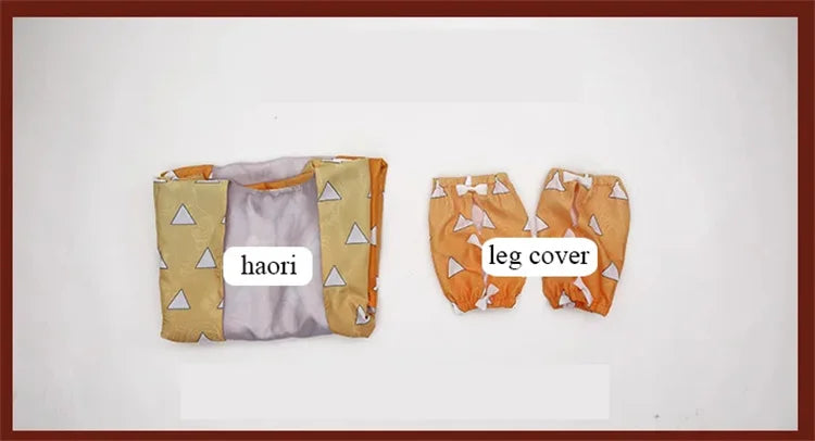 IN STOCK Agatsumaa Zenitsuu Cosplay Costume Anime DokiDoki-SR Men Uniform Costume Zenitsuu Cosplay Haori