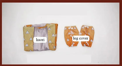 IN STOCK Agatsumaa Zenitsuu Cosplay Costume Anime DokiDoki-SR Men Uniform Costume Zenitsuu Cosplay Haori