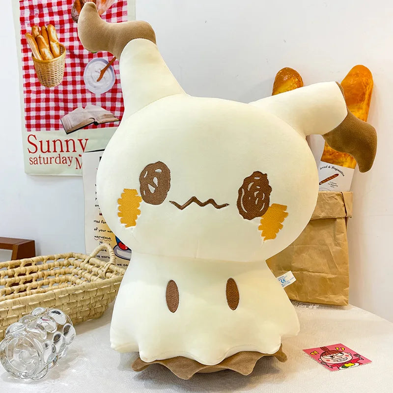35/95cm Mimikyu Large Pokemon Plush Toys Anime Doll Cartoon Pikachu Pokémon Plushie Kawaii Stuffed Gift for Kids Birthday Xmas