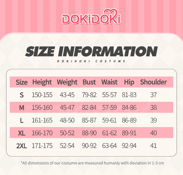 IN STOCK Tetoo Kasanee Cosplay Costume Game Cosplay【S-2XL】DokiDoki-N Women Suit Blue Uniform Tetoo Cosplay Plus Size