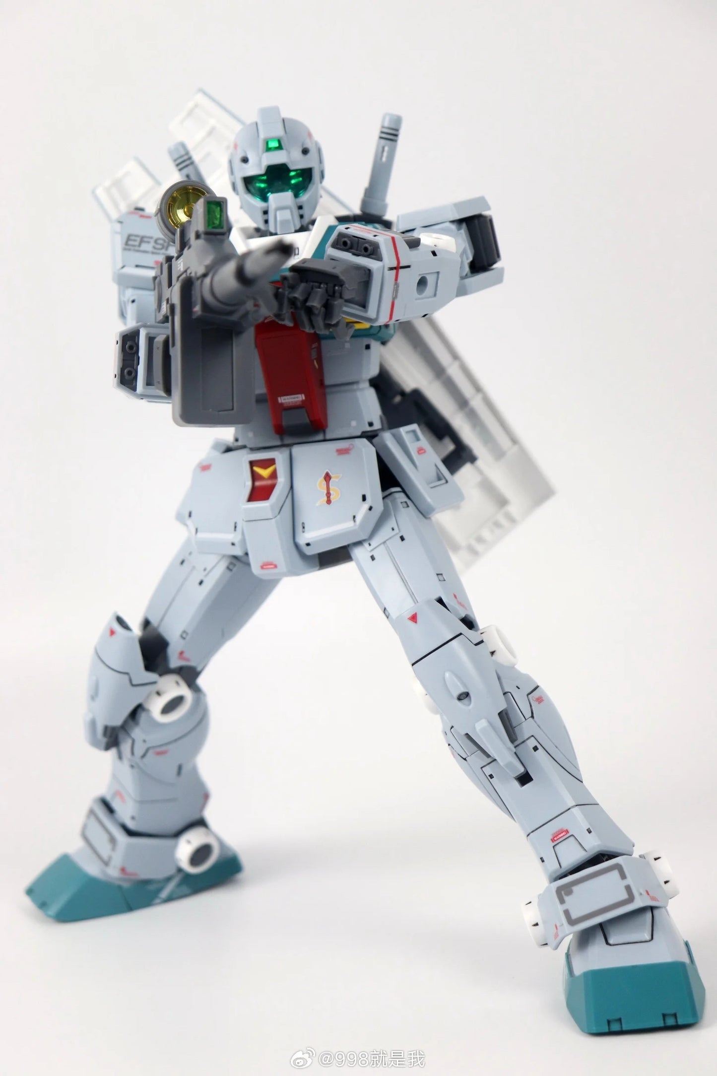 In Stock FDJ Model SLEGGAR GM 1/72 RGM-79 Assembly Model Kit Toys Action Figure Plastic Model Kits Toy Collectible Robot Gift