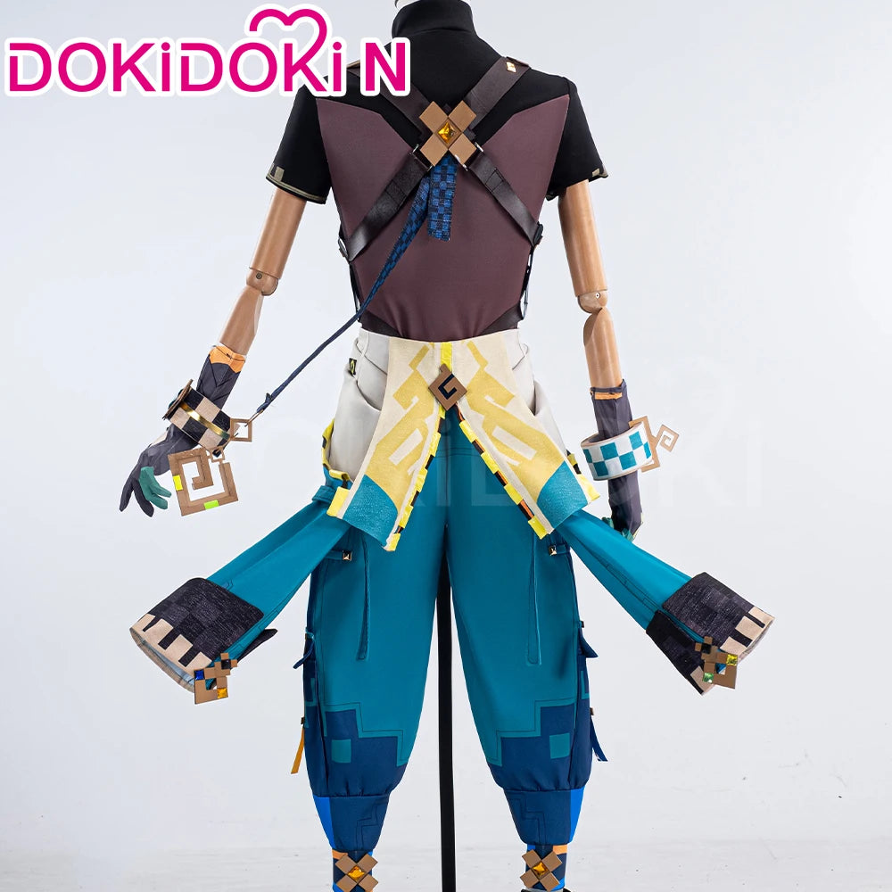 IN STOCK Kinich Costume Game Genshin Impact Cosplay【XS-3XL】DokiDoki-N Men Huitztlan Natlan Kinich Costume Cosplay Plus Size
