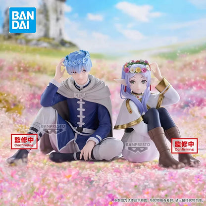 Bandai In Stock Original Beyond Journey's End Espresto -Flower Crown- Frieren Himmel Anime Action Figures Model Toy