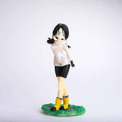 25cm Dragon Ball Z Videl Statue Figure Anime Gohan's Wife Videl Figure PVC Action Figures Collection Model Toy Gifts
